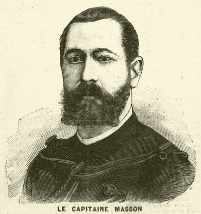 Capitano Pierre Masson, soldato ed esploratore francese da French School