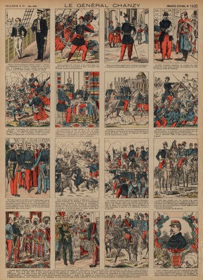 Carriera del generale francese Alfred Chanzy da French School