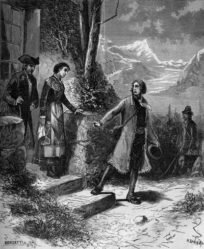 Carl Von Linne naturalista e scrittore svedese (1707 - 1778) lasciò la sua fidanzata per un viaggio in Inghilterra e Olanda da French School