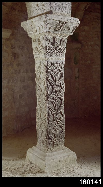 Colonna carolingia, c.758 da French School