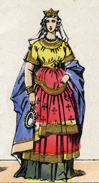 Dinastia carolingia: Ritratto di Emma d