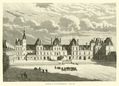 Castello di Fontainebleau da French School