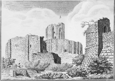 Castello di Gisors, Normandia, inizio XIX secolo da French School