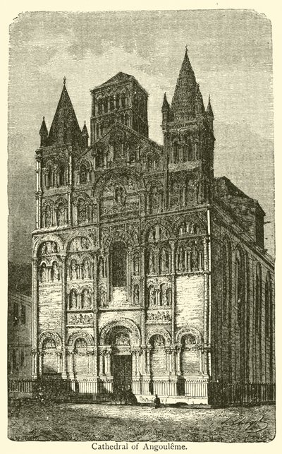Cattedrale di Angoulême da French School