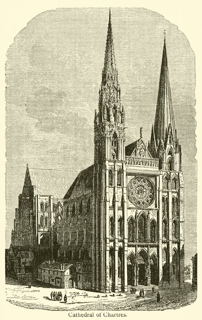 Cattedrale di Chartres da French School