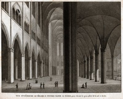 Cattedrale di Notre Dame de Paris da French School