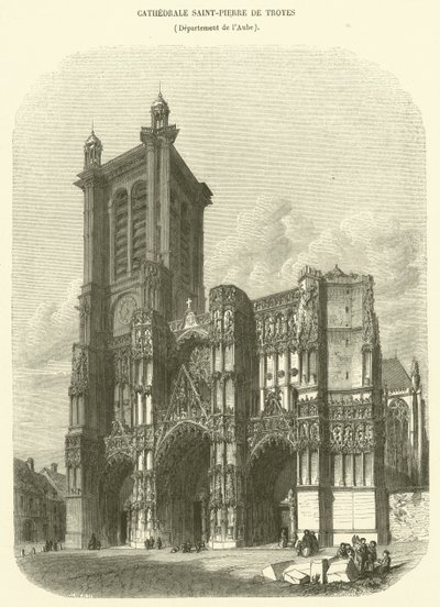 Cattedrale di San Pietro a Troyes, Dipartimento dell