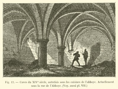 Cantine del XIV secolo, un tempo sotto le cucine dell
