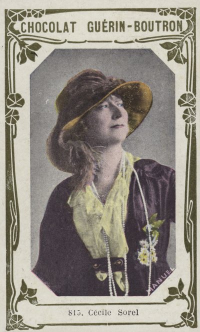 Cecile Sorel da French School