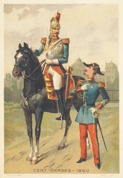 Centengudes nel 1860 (Carica del Corpo di Cavalleria d