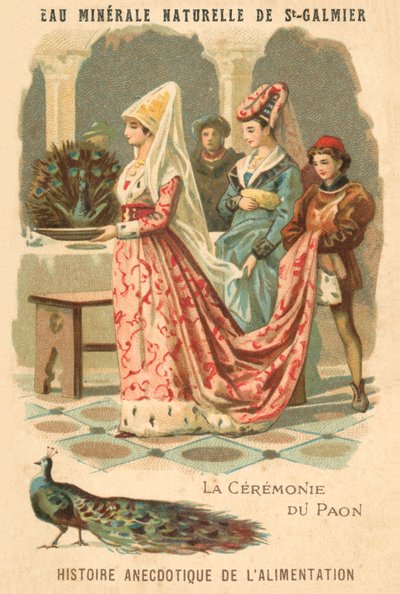 Cerimonia del pavone da French School