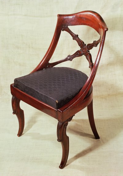 Sedia, periodo Luigi Filippo (legno) da French School
