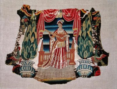 Sedile di sedia, c.1690 da French School
