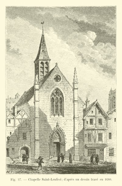 Cappella Saint-Leufroi da French School