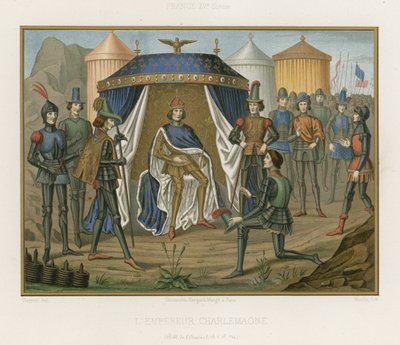 Carlo Magno; Sacro Romano Imperatore da French School