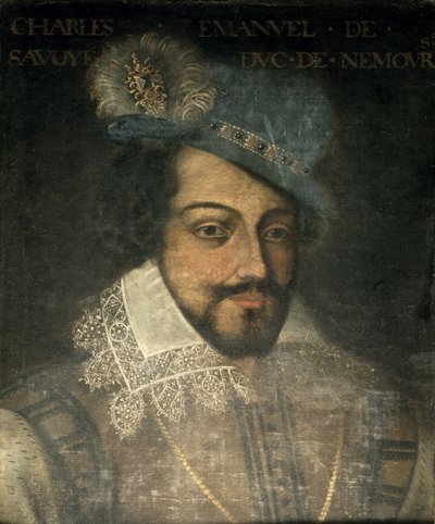 Carlo Emanuele di Savoia (1547-95) da French School