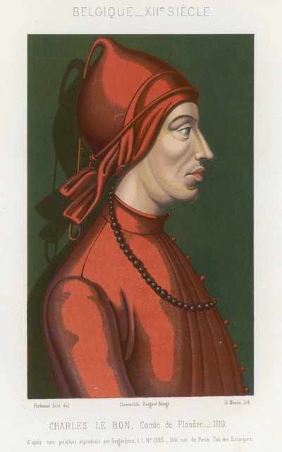 Carlo I, Conte delle Fiandre da French School