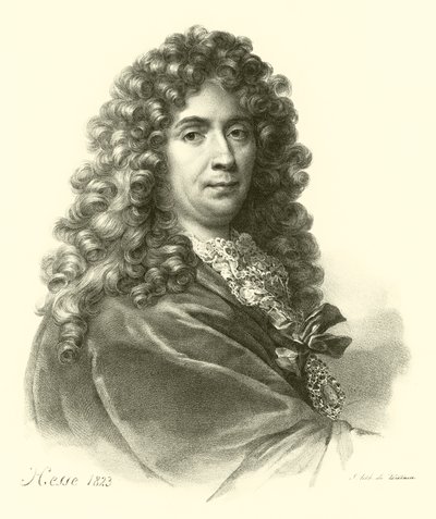 Ritratto di Charles Le Brun da French School