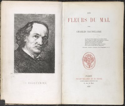 Charles Pierre Baudelaire, I fiori del male da French School