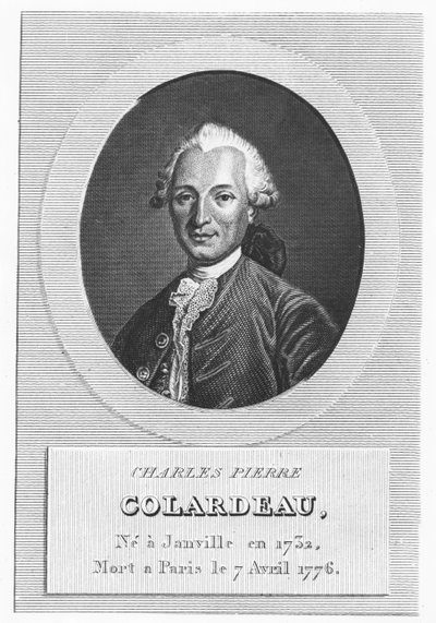 Charles Pierre Colardeau (incisione) da French School