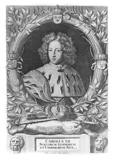 Carlo XII, Re di Svezia da French School