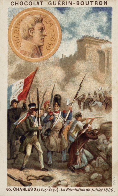 Carlo X di Francia e la Rivoluzione di luglio 1830 da French School