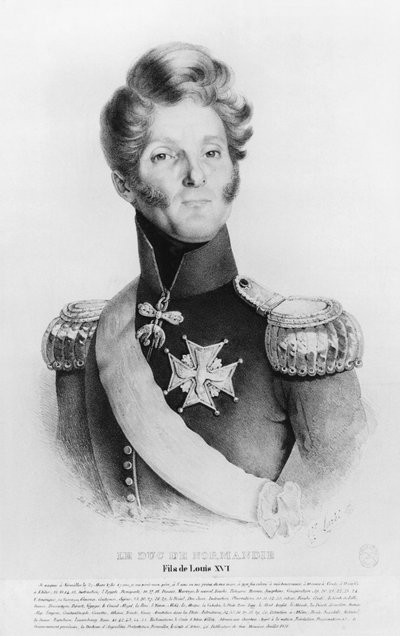 Carlo di Borbone, Duca di Normandia, o Barone Richemont, pretendente al trono di Francia come Re Luigi XVII, c.1831-35 da French School