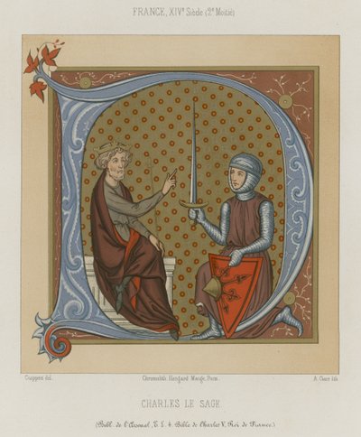 Carlo il Saggio da French School
