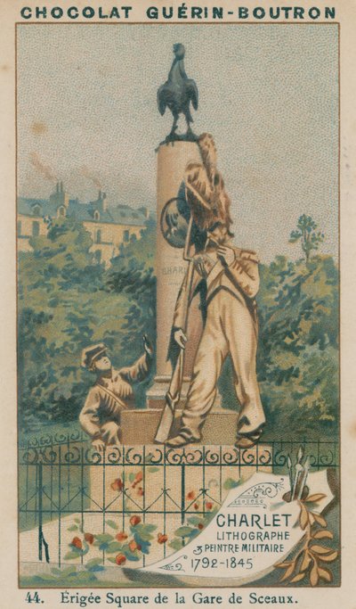 Charlet, Litografo e Pittore Militare, 1792-1845, eretta Square de la Gare de Sceaux da French School
