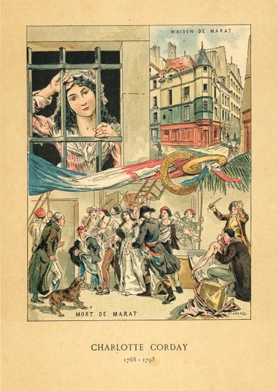 Charlotte Corday da French School