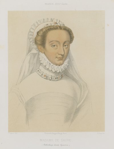 Charlotte de Sauve da French School