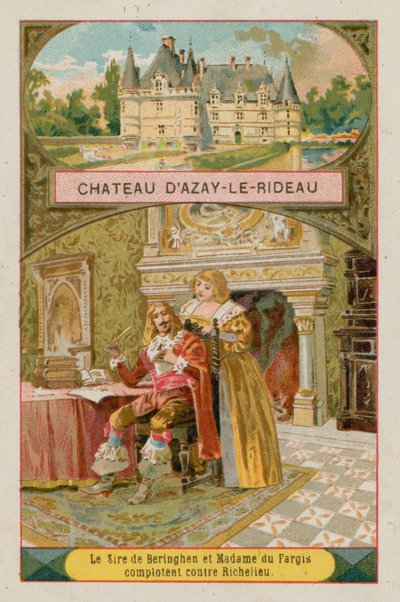 Castello di Azay-le-Rideau da French School