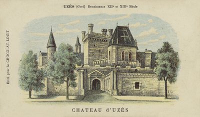 Castello di Uzès, Uzès, Gard da French School