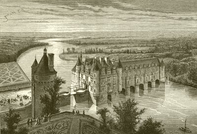 Castello di Chenonceaux da French School