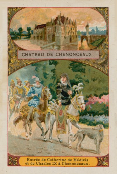 Castello di Chenonceaux da French School