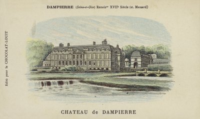 Castello di Dampierre, Dampierre, Seine-et-Oise da French School