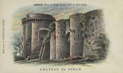 Castello di Dinan, Dinan, Côtes-du-Nord da French School