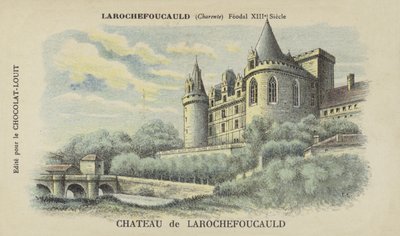 Castello di La Rochefoucauld, La Rochefoucauld, Charente da French School