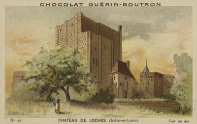 Castello di Loches, Indre-et-Loire da French School