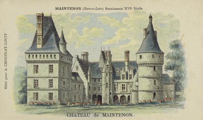 Castello di Maintenon, Maintenon, Eure-et-Loir da French School