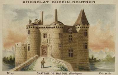 Castello di Mareuil, Dordogna da French School