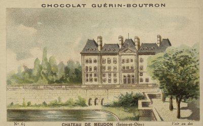 Castello di Meudon, Seine-et-Oise da French School