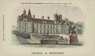 Castello di Monthorin, Louvigné-du-Désert, Ille-et-Vilaine da French School