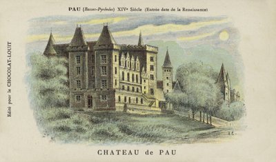 Castello di Pau, Pau, Bassi Pirenei da French School