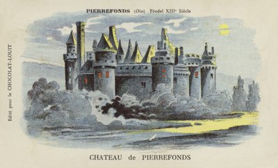 Castello di Pierrefonds, Pierrefonds, Oise da French School