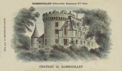 Castello di Rambouillet, Rambouillet, Seine-et-Oise da French School