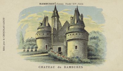 Castello di Rambures, Rambures, Somme da French School