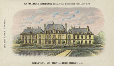 Castello di Revilliers-Breteuil, Revilliers-Breteuil, Seine-et-Oise da French School