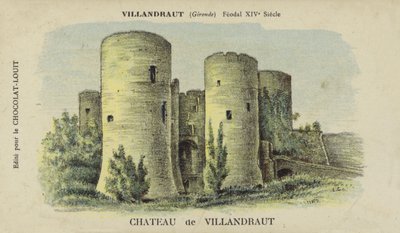 Castello di Villandraut, Villandraut, Gironda da French School