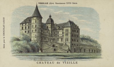 Castello di Vizille, Vizille, Isère da French School